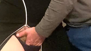 Old Man Perv Fingered My Pussy in the Subway