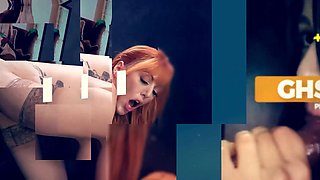 Gloryhole Secrets - Redhead Yaya Gingersnatch Craves  Drains Cocks Deep