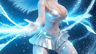 Sexy Superpowered Heroines Surrender To Intense Bedroom Pleasure