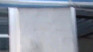 Hard fuck action in outdoor with mature chick