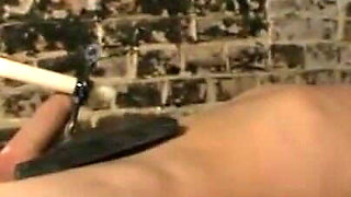 Humiliating face sitting and guillotine