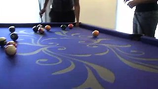StrapOn Lesbian with big boobs fucks her blonde sexy GF
