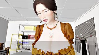 Fucking a French MILF- Bound by Lust 7- Gameplay