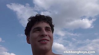 Amateur Twinks Danny Fontana, Milan Nowak, Bernie Bagel Bareback