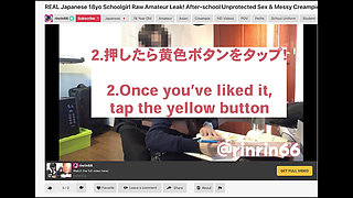 CRIMINAL LEVEL!18yo Japanese Girl in Uniform Summer Night Car Sex! Intense Raw Creampie & Screaming.