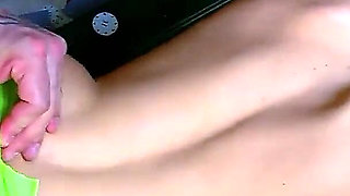 Blonde skinny teen Jakeline fucked by a soldier with a big cock