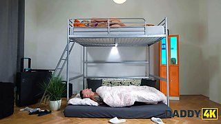 Daddy4k. my bf doesn't notice how his stepdaddy fucks me