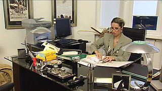 Office Sluts in Glasses Getting Fucked Hard