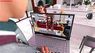 Milfania Part 06 By Dr. Phoenix Games - Hot Sexy MILF Got Caught While She Was Masturbating With a Dildo