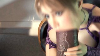 Wife Gets Fucked by Husband's Boss to Save Her Man's Job