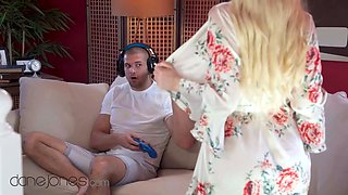 Conflict resolution with Big Tits blonda housemate - Dane Jones