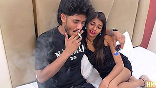 Desi Husband Wife videshi and Stepsister Hardcore Three Some Fucking Video