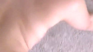 Blonde Siri is young and dumb and gets a facial!