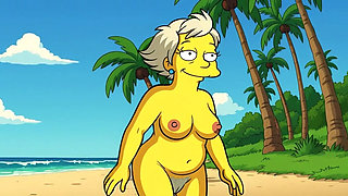 Ai Classic Nude Beach Animations