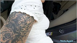 Shes A Sexy Hitchhiker With Great Tits And Ass With Appetite For Cock