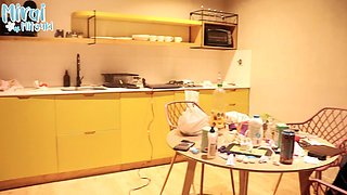 POV My Perverted Boss Sees My Buttcrack