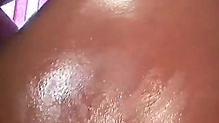 Seductive ebony MILF Mahogany Bliss with shaved brunette pussy wants to get stuffed by BBC bareback