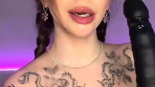 The long-haired doll in a cat costume provides a deep