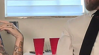 Height Humiliated by Tatiana Vex - Tall Office Goddess Humiliates Short Man - Wolfgang White Femdom