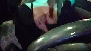 Italian Horny Big Juicy Tits Artemisia Love Flashing Her Tits While Driving Around