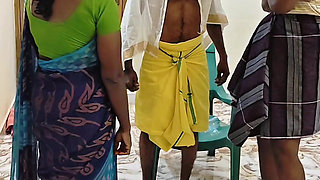 Nattamai and His Assistant Fucks the Innocent Housewife