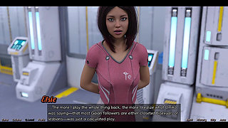 Stranded in Space - Bisexual Girl Next Door Wants to Talk with Me