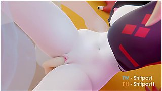 Seductive Scenes with Harley Quinn’s Alluring Energy