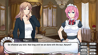 Maid Mansion: cock sucker house maid, cumshot in mouth, Hentai ep.2
