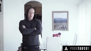 Abigail Mac Submits to Stalker - Rough House Break In Sex - Big Tits, Hair Pulling & Cum on Pussy