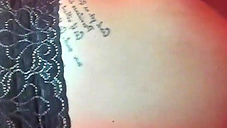 Hot Red Neon Oiled Girl