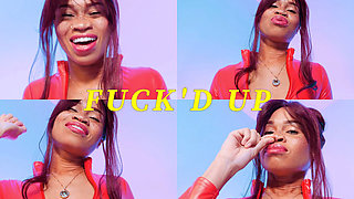 Fuck'd up - Ebony Femdom Goddess Rosie Reed Slave Mind Fuck Domination Sniffing Instructions