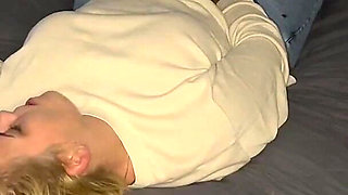 Masturbation Porn Watching Horny Foreplay Blonde Wet Horny Aroused Pussy Massaging Real Orgasm Trembling Twitch