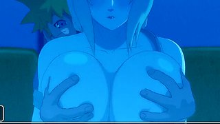 Tsunade Big Boobs Massage - Hot 3D Sex with MissKitty2k