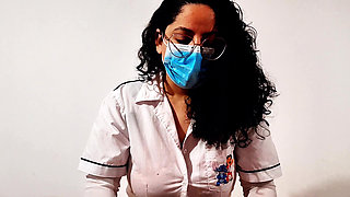 I can't hold back my desire and I suck my patient's cock Part 1