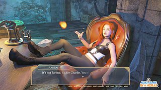 3d magic, 3d deepthroat swallow, extreme gagging blowjob