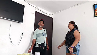 Cheating Wife! I Took My Neighbor to the Hotel to Try Out His Big Cock While the Cuckold Was at Work.