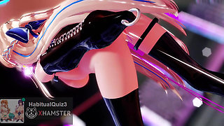 MMD R18 Toki Abracadabra DANCE public cheating wife hentai 3d