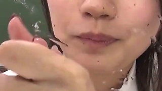 Ultra Sticky - Haruno Ando's Snot Covering Your Face - Japanese Snot
