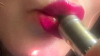 Smoking Hot Pink Seductive Lips & Slow Motion Vapor Bliss