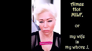 My wife is a webcam slut! Tongue games, ass spreading and of course a dildo in the pussy!