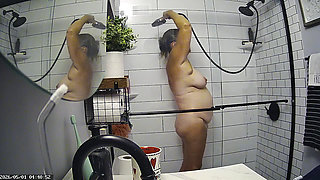 Mrs. Joanne Tanner a Real Public Schoolteacher Captured in the Shower 05-01-26 & 05-03-26