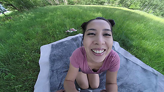 Sex with Amazing Paula Shy in Nature