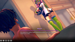 My Hentai Fantasy - Flirting With Beautiful Mitsuri Kanroji From Demon Slayer: Kimetsu no Yaiba To Fuck Her