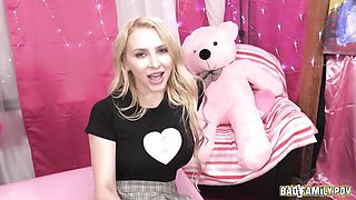 Barrett Blade and Alix Lynx's big tits video by BadFamilyPOV