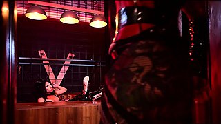 TANGENTOD Latex Femdom Strapon Domination Straitjacket