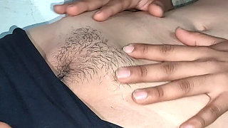 Stepsister Asks to Open My Tight Pussy Filled with Semen in an Indian Tamil Porn Video.
