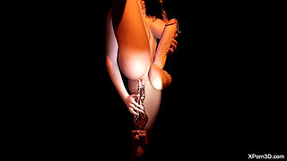 Futa Giantess Uses Girl as Sex Toy Giant Futanari Domination