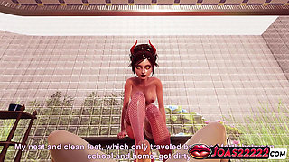 Halloween Hentai with Sexy Helen - 3D Animation Featuring Titjob, Handjob, and Cumshot!