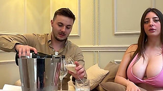 Hot Threesome with a Sexy BBC Receptionist and My Boyfriend - Luna Doll