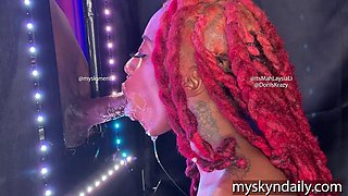 Glizzy Gobbler Glory Hole Cumshot